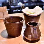 【むぎめおと(そば&ひやむぎ)@1,000円】薬味＆各つゆ