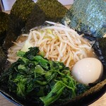 横浜家系ラーメン 蓮 - レディース♪海苔トッピング