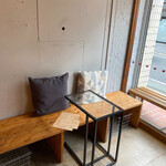 ゴンゾウ カフェ&ビーンズ - 着席した席