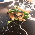 嶽 - 白身のソテー　ダンシングソース