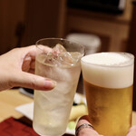 玄水 - トリビーで乾杯〜♪