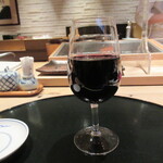 おたる政寿司 - 赤ワイン・北海道ツヴァイゲルト 610円(2021年3月）
