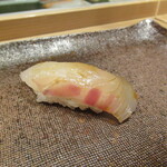 おたる政寿司 - 鯛(2021年3月）