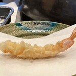 割烹 天ぷら 三太郎 - 海老