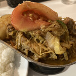 Curry House MUMBAI - 肉増しムンバイカレー接写！