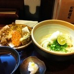 讃岐饂飩 元喜 - 舞天生醤油　８００円