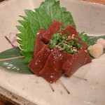 馬肉料理 ばにっくん - レバ刺し