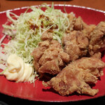 魚 枡 - 鶏唐揚げ定食（おろしポン酢）