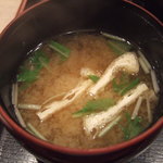 藤むら - 味噌汁