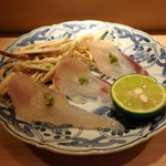 麻布 かどわき - 鯛の松茸巻　(2012/09)