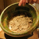 麻布 かどわき - トリュフご飯　(2012/09)