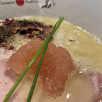 Japanese Soba Noodles 蔦 - 苺とロゼワインのジュレ