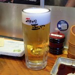 やきとり 正や - 熟撰生ビール