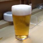 家庭料理 小川 - スーパードライ生ビール