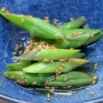 家庭料理 小川 - アスパラごまあえ