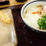 釜揚げうどん　小塚屋 - とろ玉ぶっかけうどん　並