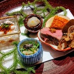 一献 うえ原 - 八寸