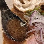 らーめん専門 和心 - 濃いめの追い鰹スープ