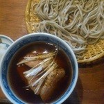 なゝ樹 - 鴨南蛮ざる。ほんとこれは何度食べても旨い。