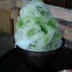 甘味や 澤田商店 - 抹茶かき氷
