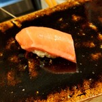 すし丈 - 鮪、トロとの2段握り