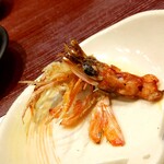 すし丈 - 車海老頭焼き