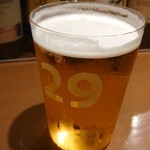Niku yama - 生ビール2杯目