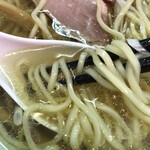 らーめん奏 - しおチャーシュー麺  麺
