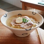 島豆腐と、おそば。真打田仲そば - 