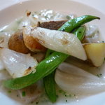 カノビアーノ アネックス - ☆本日鮮魚は真鯛のポワレ…加賀蓮根のナージュ☆