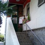 キャロットダンス - 専用階段で２階へ