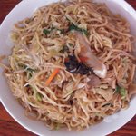 菜楽園飯店 - 焼そば大盛り(テイクアウト)