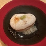 鮨 由う - （追加）フグの白子　リゾット風