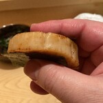 鮨 由う - （追加）平貝の磯辺焼き