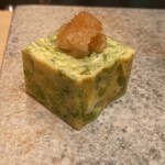 鮨 由う - あおさ入りだし巻き