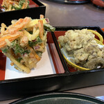 元祖 田丸屋 - 2種の天ぷら。すごくよかった！