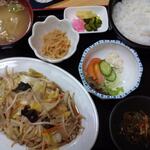 ますみや食堂 - 野菜炒め定食  850円