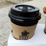 ボートカフェ - セットドリンクのホットコーヒー 280円+税