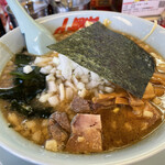 ラーメン山岡家 - プレミアム醤油豚骨らーめん¥890に穂先メンマ¥120