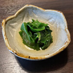 美榮 - 雲南百薬（オカワカメ）の三杯酢和え