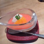 おおたに - 苺とレモンのパンナコッタ