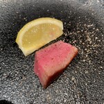 鳥茂 - 牛タンステーキ