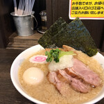 old school 中華そば Miya De La Soul - 棚に蓮華