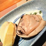 酒菜料理・吟 - 桑名産　蛤（写真下手ですみません）