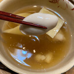 手打ち蕎麦・鮨 いまふく - 桜鯛白子と筍（京都産）