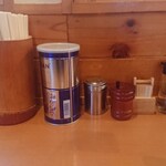 ケンチャンラーメン - 調味料