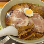 保谷 大勝軒 - チャーシューメン　麺フルポーション＋ネギダブル　