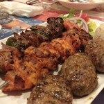 トルコ料理 アセナ - ケバブ盛り合わせ