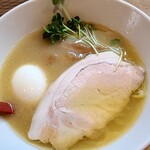菜月 - 濃厚純鶏塩らーめん800円