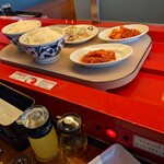 焼肉の和民 - 私と兄ぃの２杯目とキムチの皆さん…